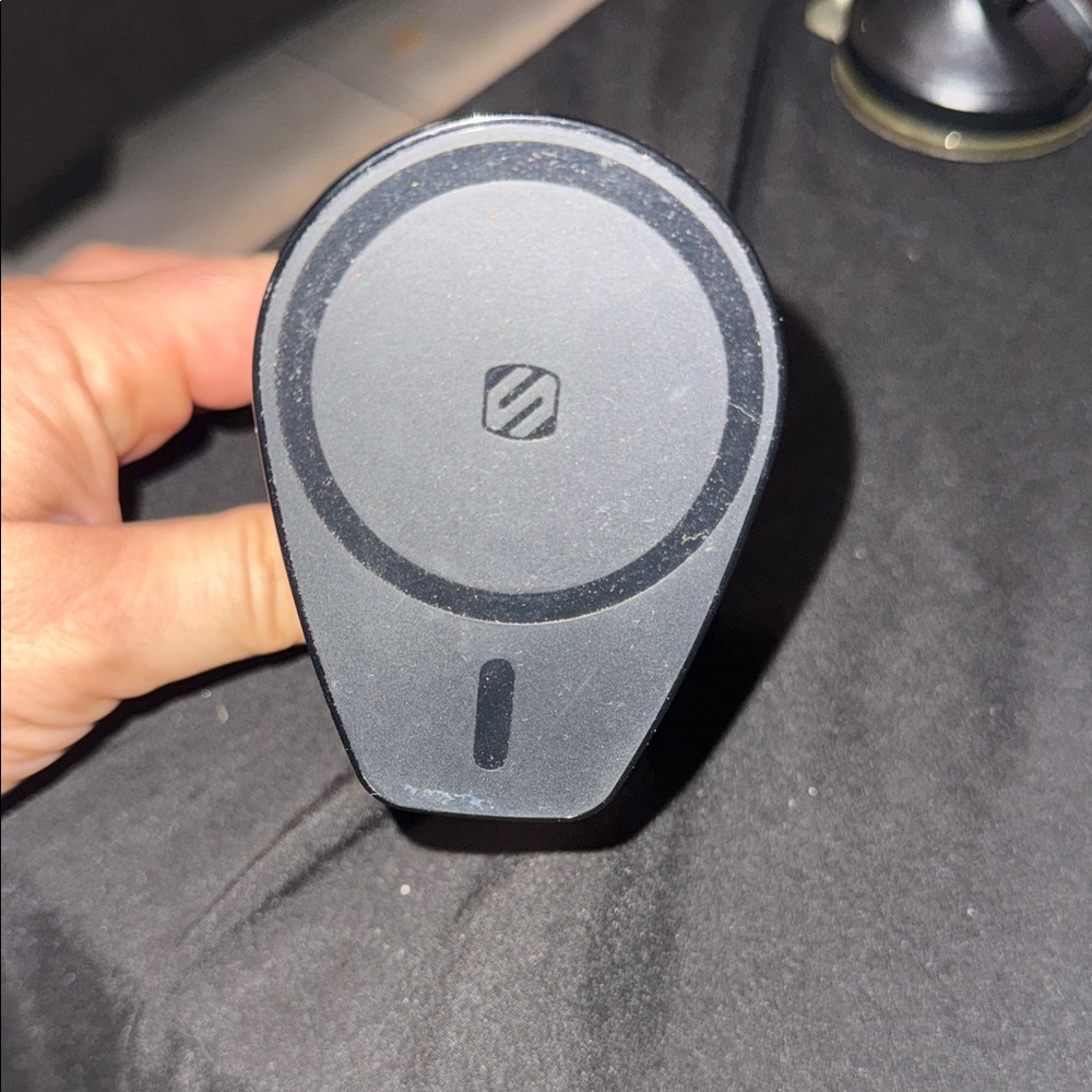 Mag Safe Phone Mount with S Logo - Matte Black MAG SAFE COMPATIBLE! Have 3 total